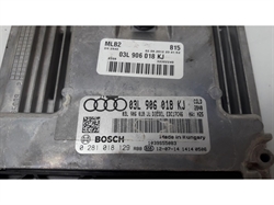 Resim 03L906018KJ 0281018129 03L906018JL AUDI A4 MOTOR BEYNİ