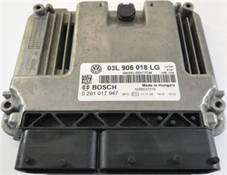 Resim 03L906018LG 03L907309AD 0281017947 VW TİGUAN MOTOR BEYNİ